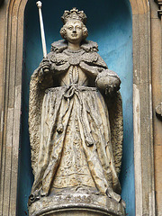 st.dunstan in the west, 1586 statues