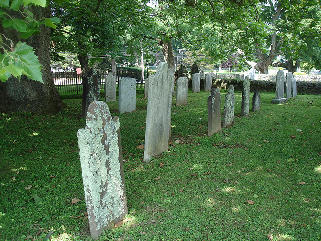 Cimetière de Hilltop's cemetery / Mendham, New-Jersey (NJ). USA - 21 juillet 2010.