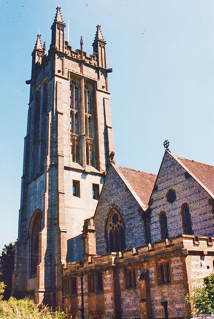 cattistock church tower 1874