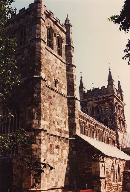 wimborne minster towers