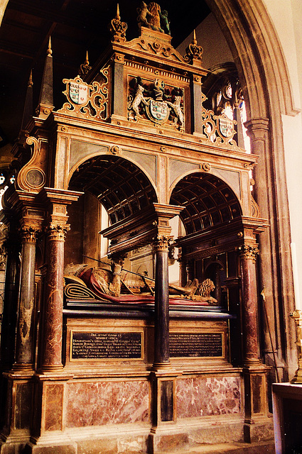 stamford st.martin 1598 cecil tomb