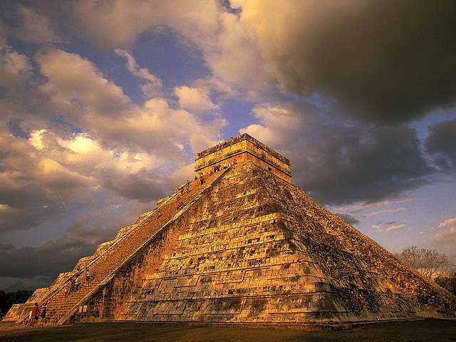 piramido Chichen Itza en Meksiko