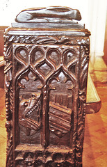 st.newlyn east, bench end 1530