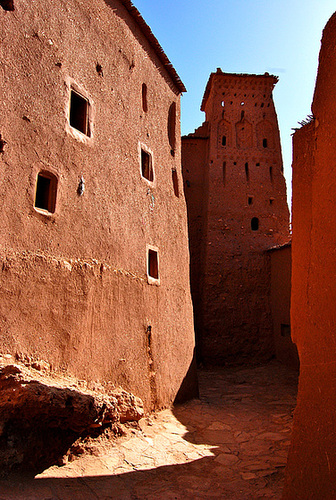 Ait Benhadou. Ciudad bereber traspasando el Atlas.