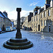 mercat cross, old aberdeen, scotland