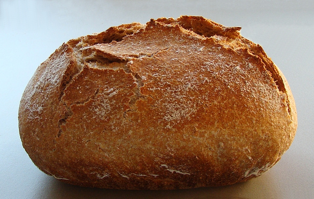 Easy four-grain pot boule