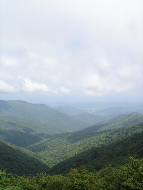 Blue ridge parkway - North Carolina / Caroline du nord (NC) - USA / 14 juillet 2011.