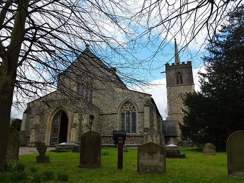 standon church, herts.