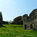 les ruines de la forteresse à Cluis Indre