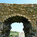 les ruines de la forteresse à Cluis Indre