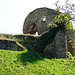 les ruines de la forteresse à Cluis Indre