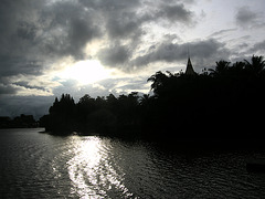 Wolken und Wasser