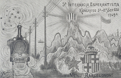 La V-a  UKo en  Barcelono 1909