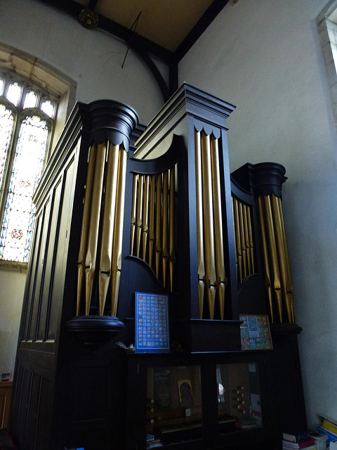 weston church, herts.