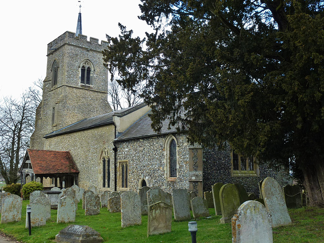 little hadham church, herts.