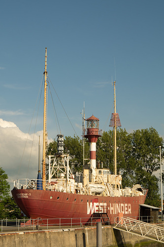 Zeebrügge Belgien - Feuerschiff West-Hinder DSC06031