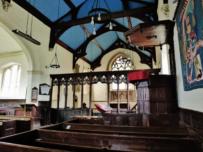 little hadham church, herts.