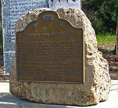 St Francis Dam Disaster Plaque (1612)