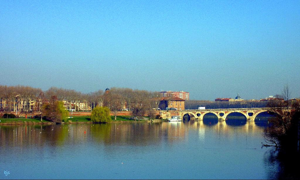 Dernier coup d'oeil à la Garonne avant de rentrer !