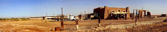 Salton Sea Ruins Of A Dry Ice Plant