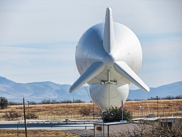 The Tethered Aerostat Radar System Balloon