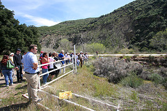 Downstream From The St Francis Dam Site (9718)