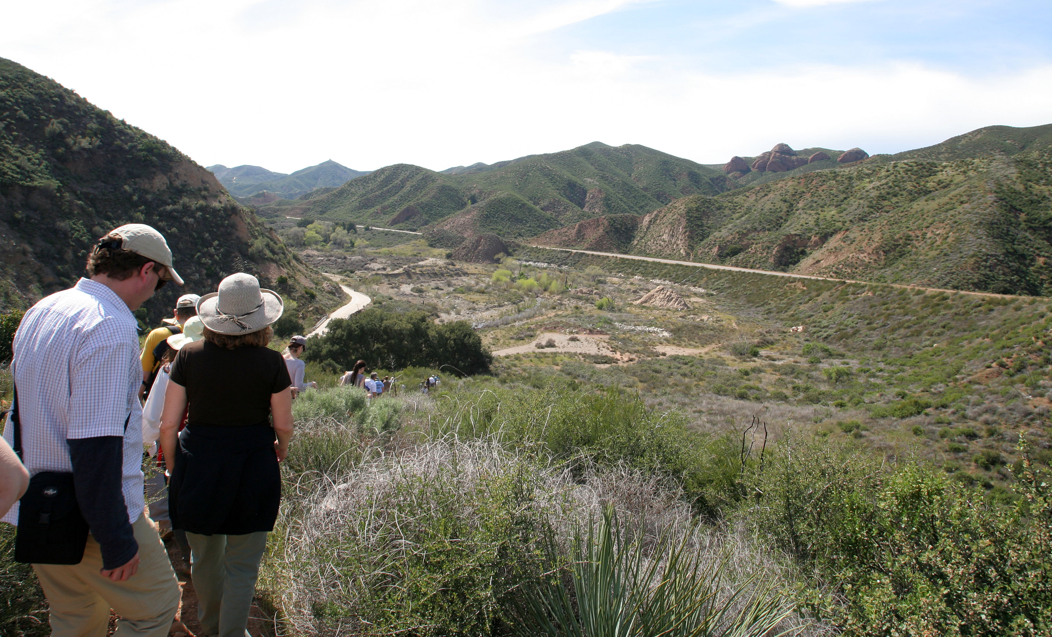 Downstream From The St Francis Dam Site (9776)