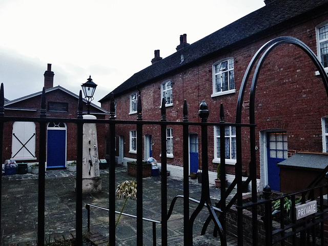 hawkins almshouses, chatham, kent