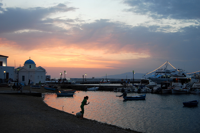 Una tarde en Mikonos