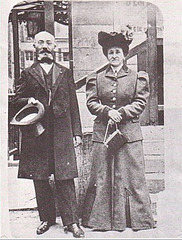 48jara d-ro  Zamenhof kun la edzino KLara