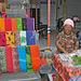 Sales stall at the Tanah Lot temple