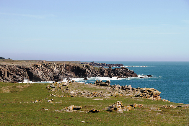 La côte sauvage - Ile d'Yeu