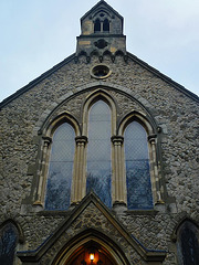 garrison church, chatham, kent,built in 1854 for the royal engineers near fort amherst, on the lines above the kitchener barracks