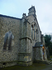 garrison church, chatham, kent,built in 1854 for the royal engineers near fort amherst, on the lines above the kitchener barracks