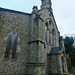 garrison church, chatham, kent,built in 1854 for the royal engineers near fort amherst, on the lines above the kitchener barracks