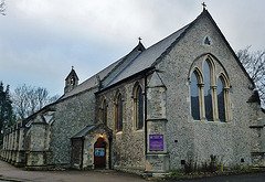 garrison church, chatham, kent,built in 1854 for the royal engineers near fort amherst, on the lines above the kitchener barracks