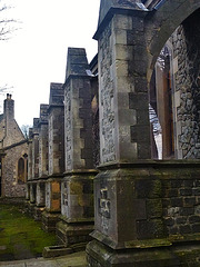 garrison church, chatham, kent,built in 1854 for the royal engineers near fort amherst, on the lines above the kitchener barracks