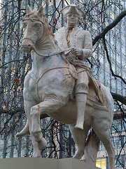 cumberland statue, cavendish square, london