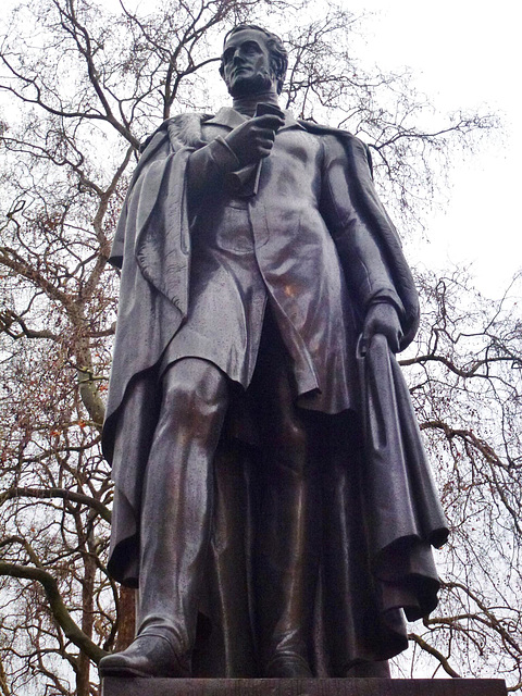 bentinck statue, cavendish square, london