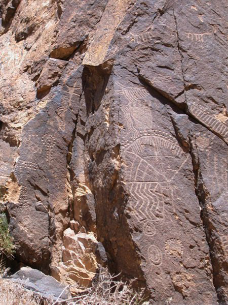 Parowan Gap petroglyphs