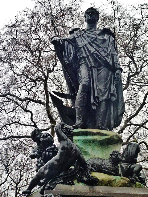 bedford memorial, russell square, bloomsbury, london