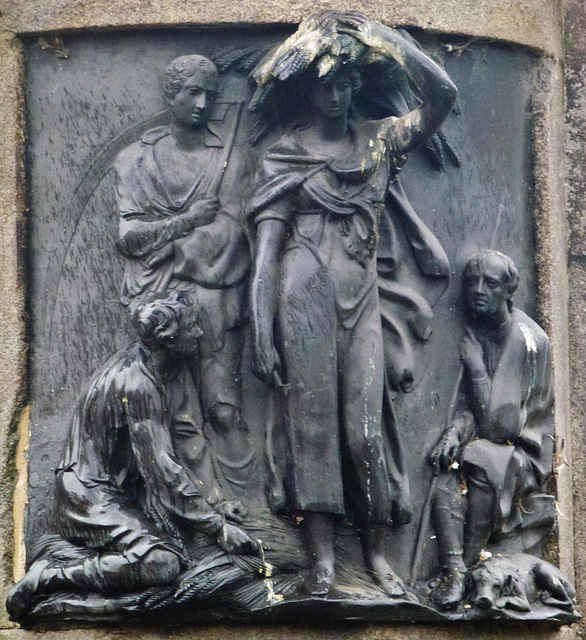 bedford memorial, russell square, bloomsbury, london