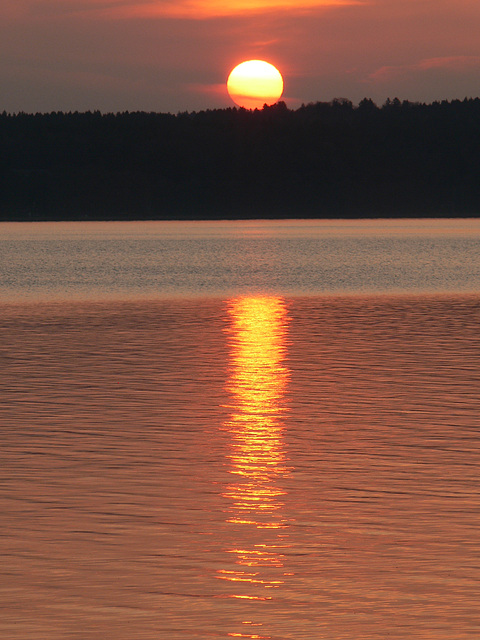 Spiegelung am See