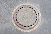 Manhole cover of Rheinstahl Eisenwerke of Gelsenkirchen