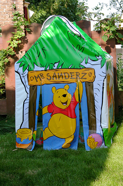 Abandoned playhouse