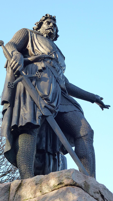 wallace statue, aberdeen