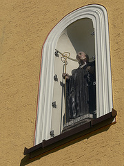 Der Pfarrpatron St. Leonhard