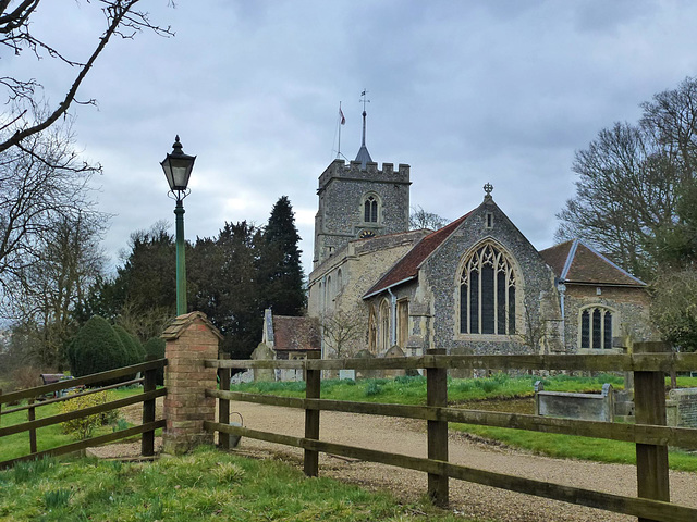 benington church, herts.