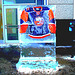 Chandails de hockey en glace / Frozen hockey sweaters - Montréal, Québec .CANADA /  26-01-2009.  Postérisation