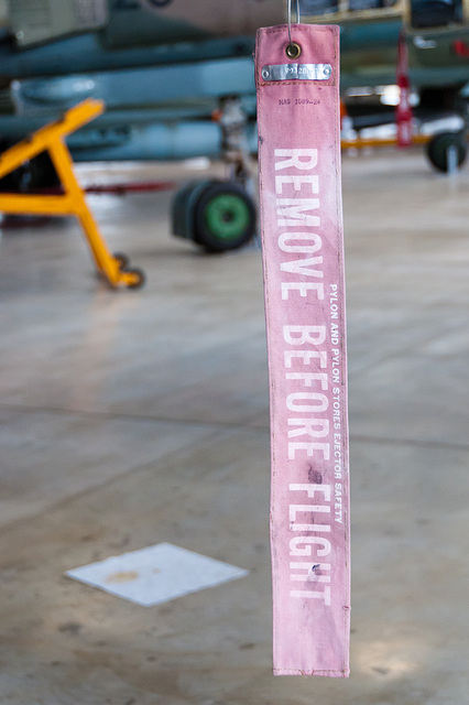 Remove before flight